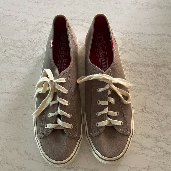 Ked's Women's Brown Lace-Up Shoes Size 9.5 - Picture 1 of 7